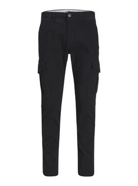 Pantalon Jack & Jones Marco Joe Cargo Noire Homme