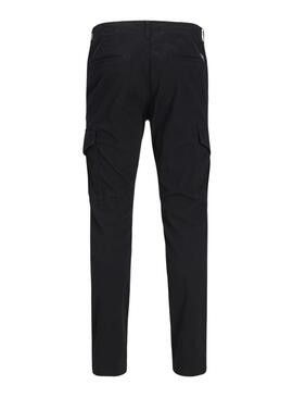 Pantalon Jack & Jones Marco Joe Cargo Noire Homme