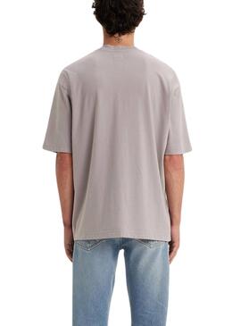 T-Shirt Levis Skate Gris pour Homme