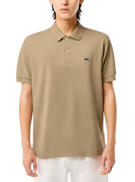 Polo Lacoste Original Beige pour Homme