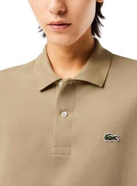 Polo Lacoste Original Beige pour Homme