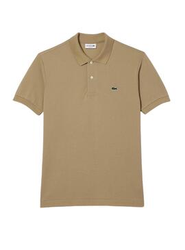 Polo Lacoste Original Beige pour Homme