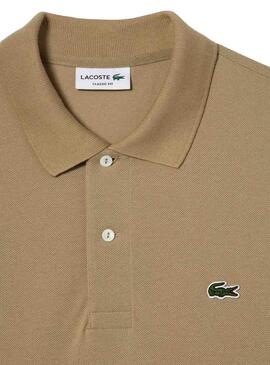 Polo Lacoste Original Beige pour Homme