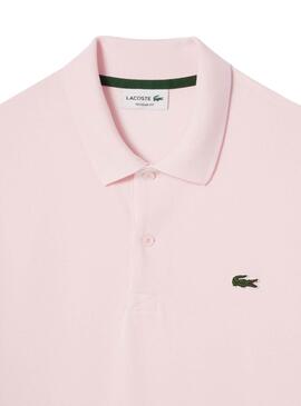 Polo Lacoste Stretch Rose pour Homme