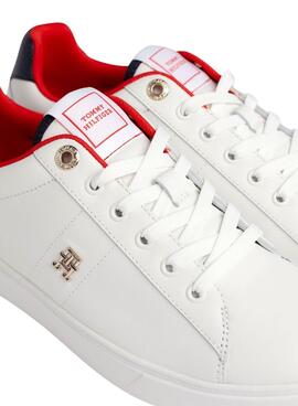 Baskets Tommy Hilfiger Court Blanc pour Femme