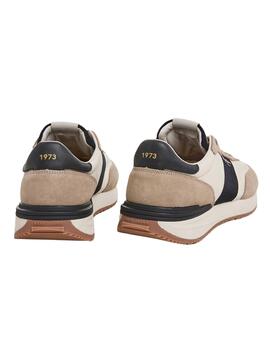 Chaussures Pepe Jeans Buster Tape Beige Homme