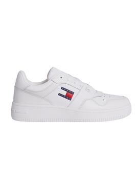 Baskets Tommy Jeans Retro Blanc pour Homme