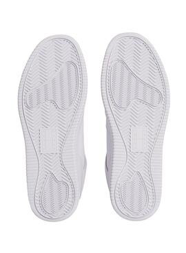 Baskets Tommy Jeans Retro Blanc pour Homme