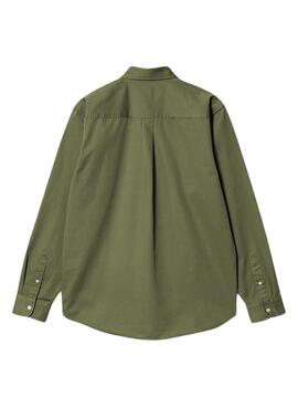 Chemise Carhartt Madison verte pour homme