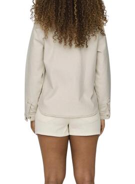 Chemise Only Labby Beige pour Femme