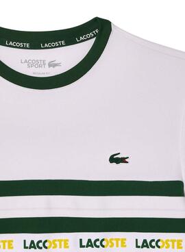 Maillot Lacoste Tennis Ultra-Dry Colorblock Vert