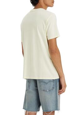 Camiseta Levis Archive Blanche pour Homme