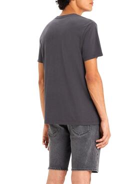 Camiseta Levis Archive Noir pour Homme
