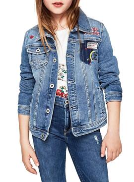 Veste Pepe Jeans New Berry Patch Fille