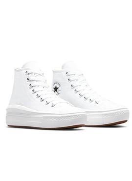 Baskets Chuck Taylor All Star Move Blanc Femme