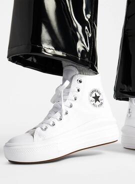 Baskets Chuck Taylor All Star Move Blanc Femme
