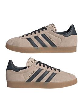 Chaussures Adidas Gazelle Marron pour Homme