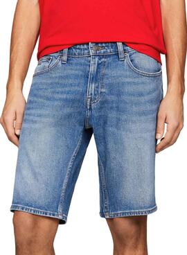 Bermudes Tommy Jeans Scanton Denim Bleu pour Homme