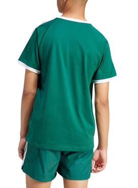 Maillot Adidas 3-Stripes Vert Pour Homme