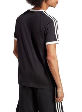 T-shirt Adidas 3-Stripes Tee Noir Pour Homme