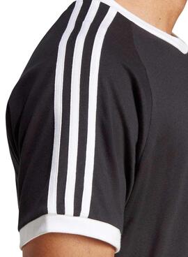 T-shirt Adidas 3-Stripes Tee Noir Pour Homme