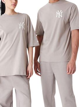Maillot New Era New York Yankees League Marron