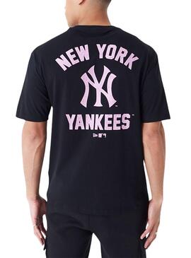 Maillot New Era New York Yankees MLB Noir Homme