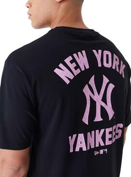 Maillot New Era New York Yankees MLB Noir Homme