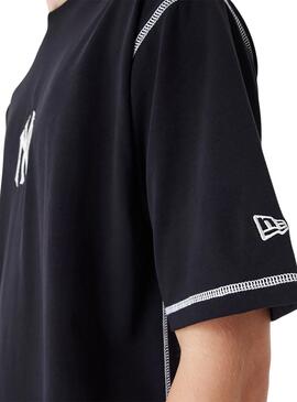 Maillot New Era New York Yankees MLB Noir Homme