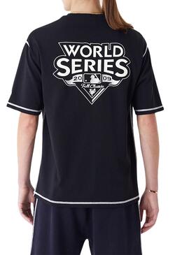 Maillot New Era New York Yankees MLB Noir Homme