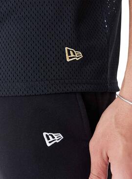 Maillot New Era Mesh Oversized Noir Homme