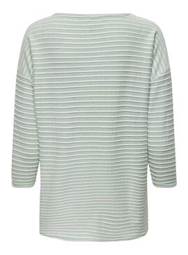 Camiseta Only Elly Verde pour Femme.