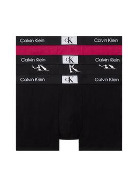 Slip Calvin Klein Distressed Noir Homme
