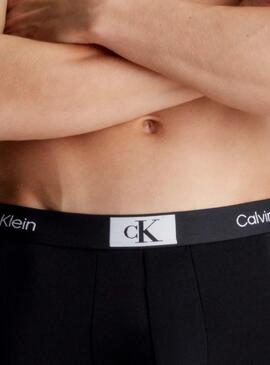 Slip Calvin Klein Distressed Noir Homme