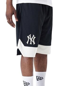 Bermuda New Era Mesh New York Yankee Noir Homme