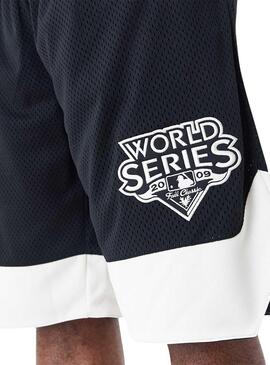 Bermuda New Era Mesh New York Yankee Noir Homme