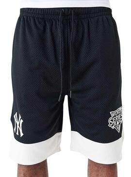 Bermuda New Era Mesh New York Yankee Noir Homme