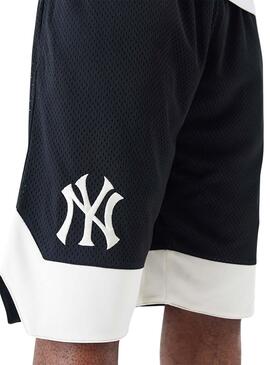 Bermuda New Era Mesh New York Yankee Noir Homme