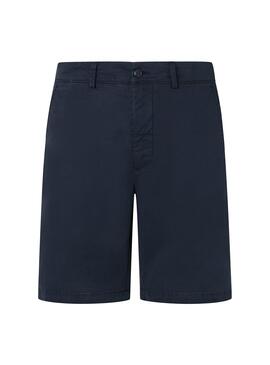 Bermudas Pepe Jeans Chino Marino pour Homme