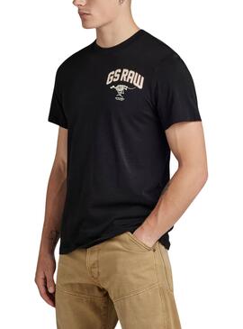 Maillot G-Star Skeleton Noir pour Homme