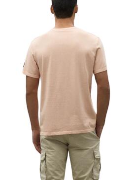 Camiseta Ecoalf Vent Orange Pour Homme