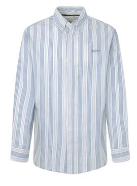 Chemise Pepe Jeans Pacific Blanc pour Homme