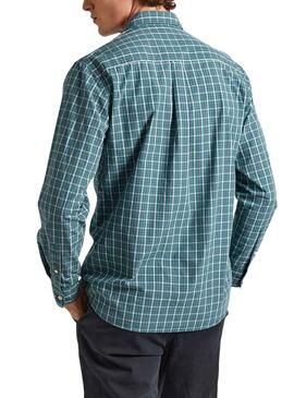 Chemise Pepe Jeans Patton Vert pour Homme