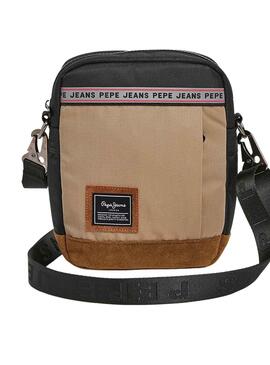 Sac en bandoulière Pepe Jeans Callum Beige pour Homme