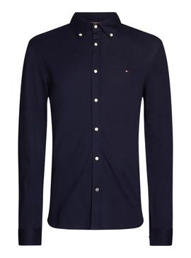 Chemise Tommy Hilfiger 1985 Marine pour Homme