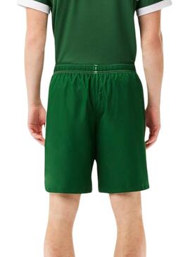 Costume de sport Lacoste Bermuda blanc pour homme