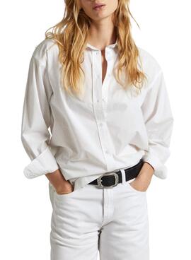 Chemise Pepe Jeans Paula Blanc Pour Femme