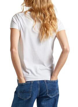 Maillot Pepe Jeans Jury Blanc Pour Femme