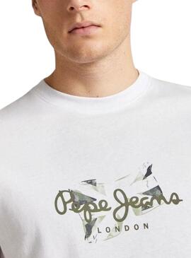Maillot Pepe Jeans Count Blanc Pour Homme