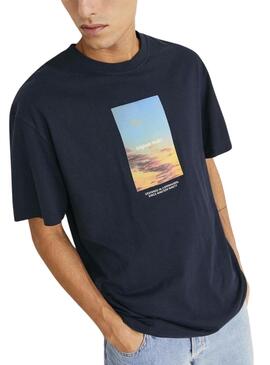 Maillot Jack and Jones Picture Marine pour Homme